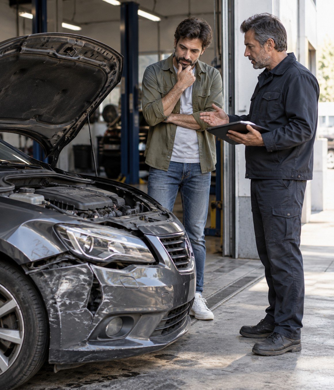 Vender coche averiado sin repararlo antes